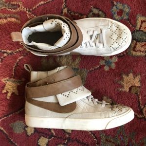 Nike leather high tops